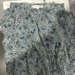 loveshackfancy ruffle mini skirt